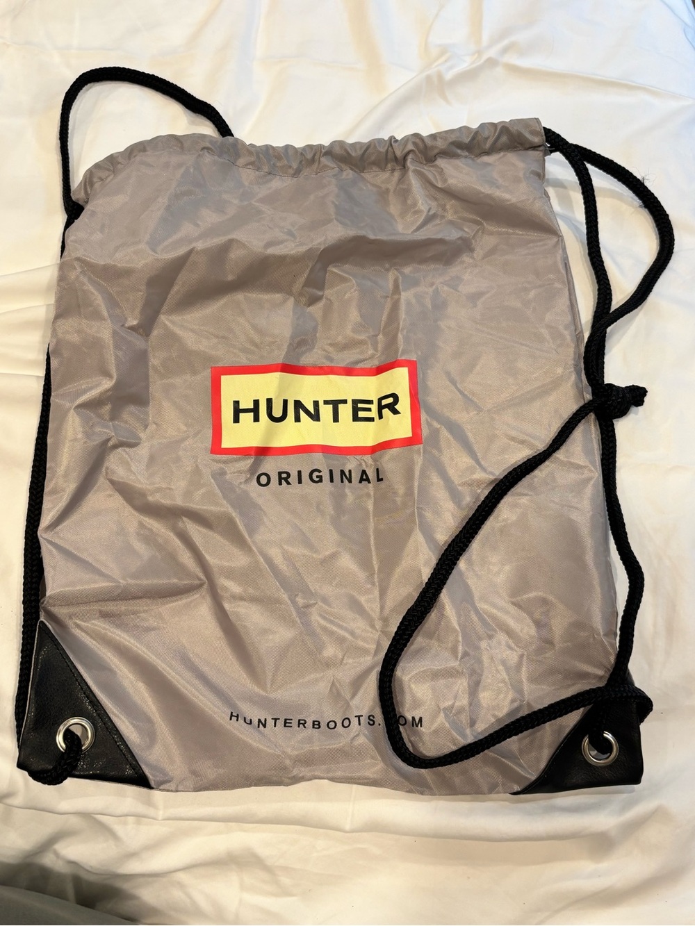 NWOT Hunter Logo Drawstring Dust Bag